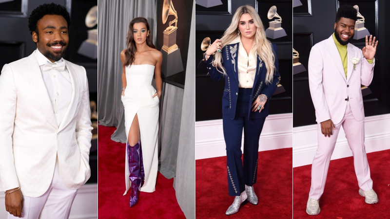 Illustration for article titled Wear a White Rose If We Should Send Help: Every Look on the Grammys Red Carpet